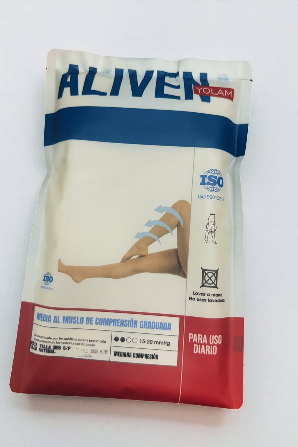 PANTIMEDIA DE COMPRESIÓN SIN PUNTA